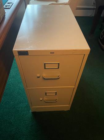 2 Drawer Metal File Cabinet 1
