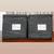 (2) Faux Leather Square Ottoman. Small Footstool. Cube Ottoman. Free of Rips 14" 4 thumbnail