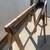 Set of 2 wood sawhorses 46.5” W x 34” H stacking Juego de 2 caballetes 2 thumbnail