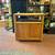 Wood microwave stand/cabinet on casters or small TV stand 1 thumbnail