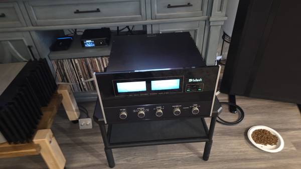 1of1 Custom McIntosh MC2500 Glass Face Power Amplifier, 17th unit ever 1