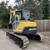 Yanmar SV 100 Excavator - Enclosed Cab - Hydraulic Thumb HEAT & AC 3 thumbnail