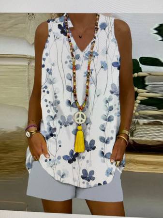 Women's 2 piece Chic Plant Print Two Piece Short Set from Valance 1