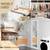 36" x 80" 1-Panel Mirror Sliding Pocket Door, White 8 thumbnail