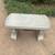 Concrete Grapevine Garden Bench 2 thumbnail