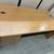 Used Desk - Single Drawer - Medium Oak Laminate 2 thumbnail