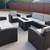 New Outdoor Patio Furniture Wicker Look PVC lounge 1 thumbnail