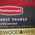 NIB Rubbermaid Under Counter or Shelf Mount DRAWER Large 5 thumbnail