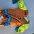 Teenage Mutant Ninja Turtle kids costume (partial) approx kids size 6- 7 thumbnail