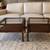 Jack Cartwright for Founders MCM Oak Glass End Tables – Pair 1 thumbnail
