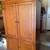 Solid oak tv armoire 3 thumbnail