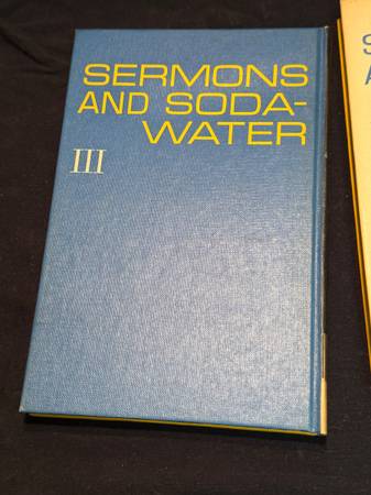 SERMONS AND SODA-WATER/John O'Hara - 3 Volume Set, 1960 - 1st Edition - $30 (Bellevue)63471355614211124
