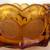 2 Fostoria Coin Glass Amber Oval Bowls 9"x 5.25" 6 thumbnail
