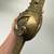Antique 1925 Indian Brass Filigree Beast Tiger Pata Sword Handle Gaunt 5 thumbnail