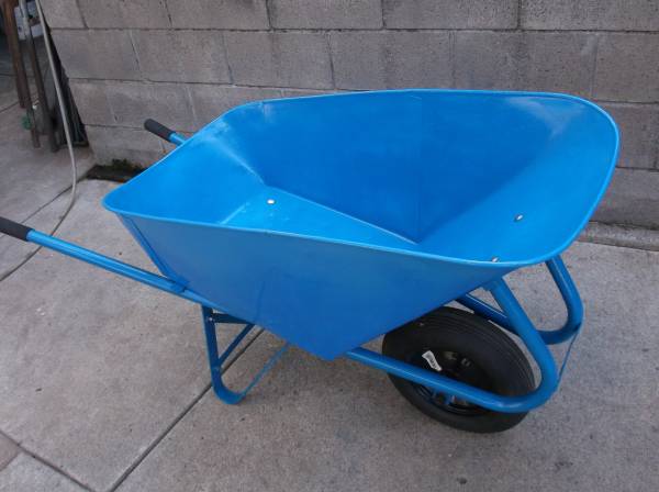Jackson 6 Cu. ft. Steel Wheelbarrow - farm & garden - by owner