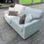 Lazyboy Light Blue/White 2-Sester Sofa 2 thumbnail