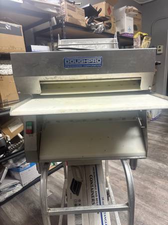Dough pro dough sheeter double pass 1