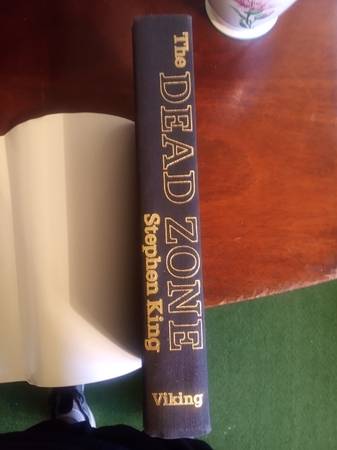 Stephen King The Dead Zone 1.ª edición, 1.ª impresión, tapa dura - $40 (Ariton)63441860082049123