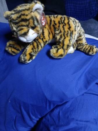 TY 2001 Buddies India The Tiger stuffed animal toy plush Beanie Baby.. 1