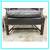Vintage Chippendale Style Black Leather Arm Chair + Ottoman, Set 11 thumbnail