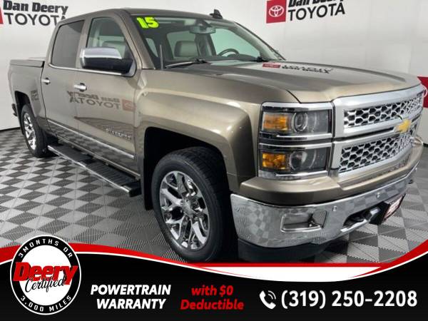 Used 2015 Chevrolet Silverado 1500 LTZ Brownstone Metallic 1