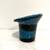 Vilhelm Bjerke-Petersen, Modernist Blue and Black Vase, Glazed Ceramic 6 thumbnail