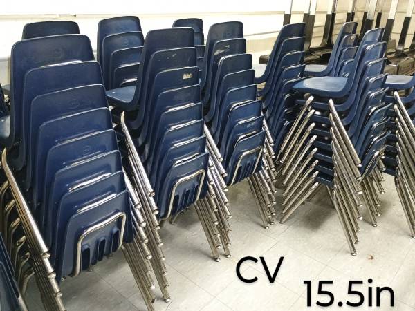 Stacking School Chairs 1