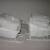 Lot of (6) Red and White Wicker Santa Sleighs 1 thumbnail