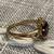 24KT HGE Gold Vintage LIND Garnet & Diamond Ring - Size 6 3 thumbnail