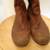 STEVE MADDEN TALL BROWN DISTRESSED LEATHER BOOTS Sz 7 7.5 6 thumbnail