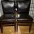 Fully Cushioned 'Set of 2' FOLD-UP CHAIRS Solid Walnut Wood 5 thumbnail