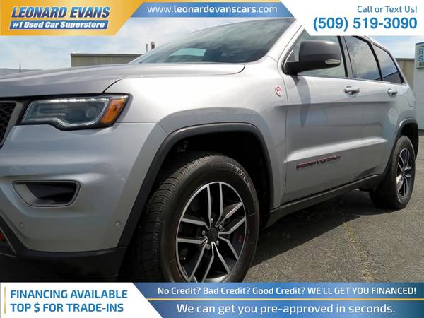 2019 Jeep Grand Cherokee Trailhawk $474/mo - $26,990 (Leonard Evans Used Car Superstore)63442620922371122