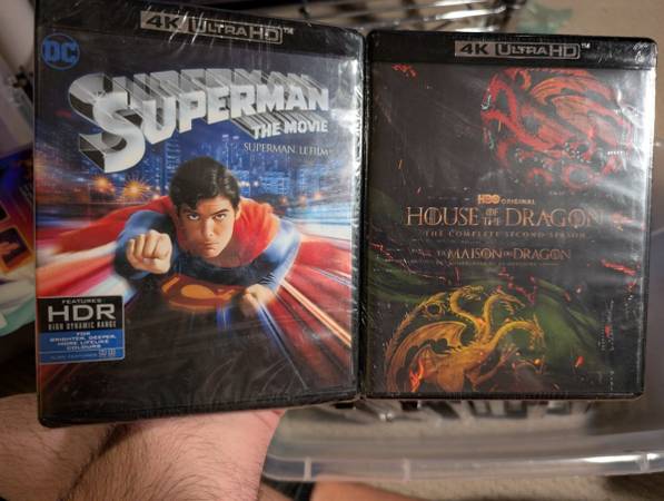4k blu-rays brand new - cds / dvds / vhs - by owner - craigslist