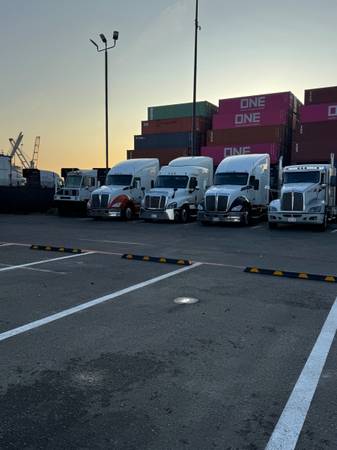 Oakland Port driver position. 1