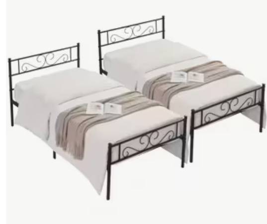 Brand new Twin size bed frame with headboard 1