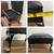Dresser Top Petite Ottoman Storage Box. Dressing Jewelry Box. 1 thumbnail