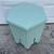 Hexagon Stool lacquered Mint  - End Table 11 thumbnail