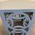 Safavieh Natanya Blue/Gray Hexagon Side Table Lattice Design 3 thumbnail