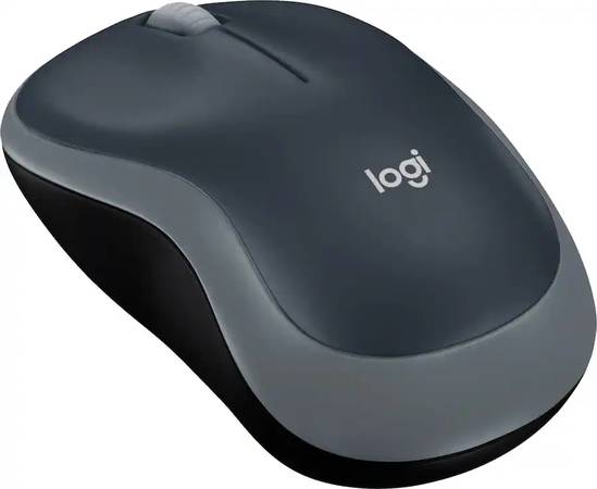 Logitech - M185 Wireless Optical Ambidextrous Mouse - Wireless - Swift 1