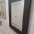 Carved Wood and Woven Leather Mirror 1 thumbnail