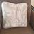 CUSTOM MADE SQUARE PASLEY PILLOW IN TANS, GREYS & WHITES LIKE NEW 4 thumbnail