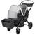 Monbebe Everyday Outings Wagon Stroller, Cobblestone Grey 4 thumbnail