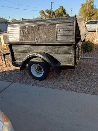 PU bed trailer 1