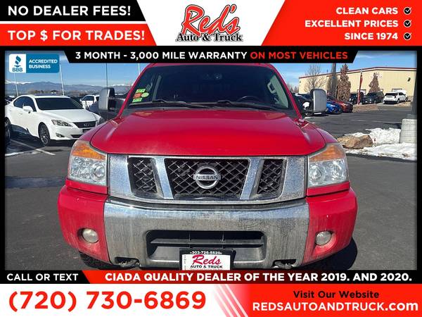 2012 Nissan Titan SL FOR - $15,999 (1451 Vista View Dr., Longmont, CO 80504)63471998929921122