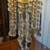 Antique Crystal Lamp -Tall, Huge Prisms, Nice Color, Hollywood Regency 15 thumbnail