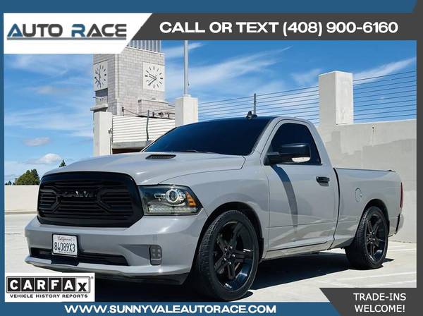1 2018 RAM 1500 Night Pickup 2D 6 1/3 ft WE SHIP CALIFORNIA CARS ANYWHERE! 1