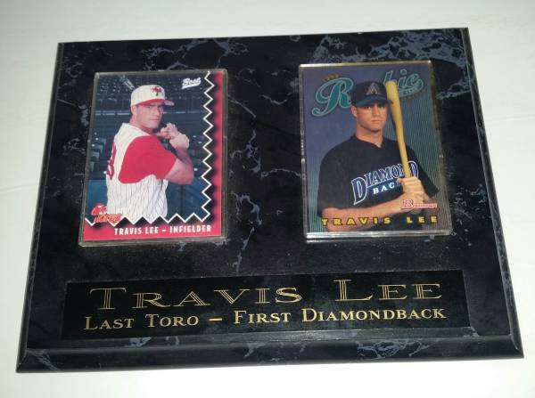 1997 Travis Lee - Last Toro/ First Diamondback plaque 1