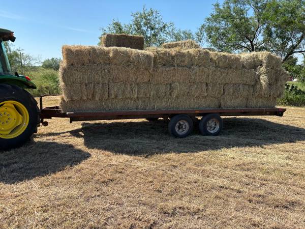 Tifton bermuda mix square hay bales 1