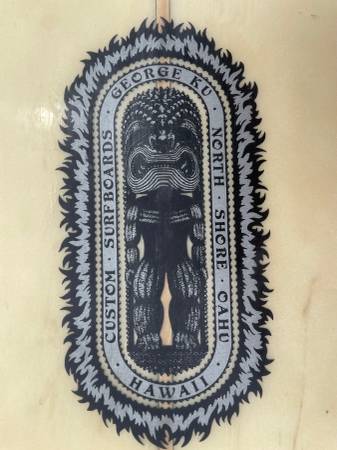 Surfboard- Russ K Longboard - sporting goods - by owner