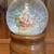 Vintage 1980's Musical Snow Globe Santa in His Sleigh with Reindeer an 5 thumbnail
